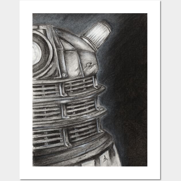 Dalek Wall Art by AaronShirleyArtist